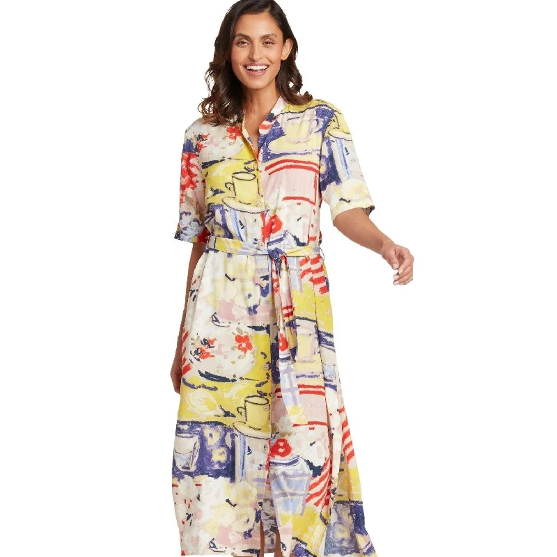 Button-Down Dress - Bistro