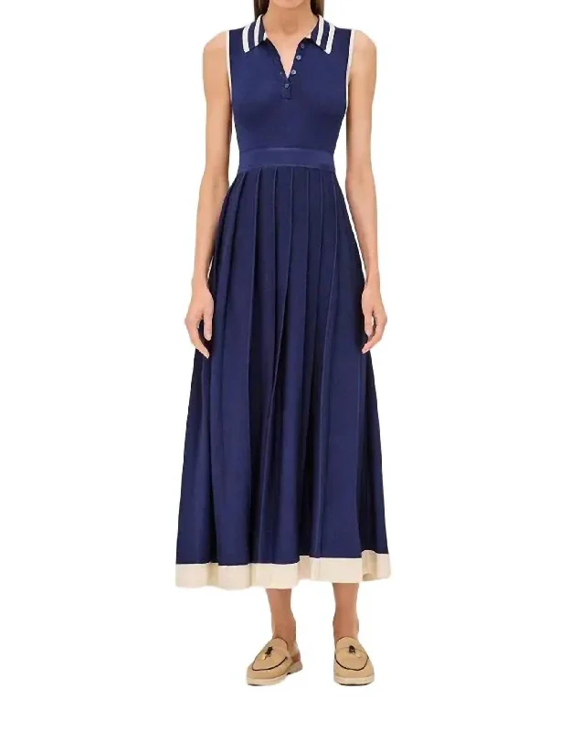 Ciele Dress In Marine Blue