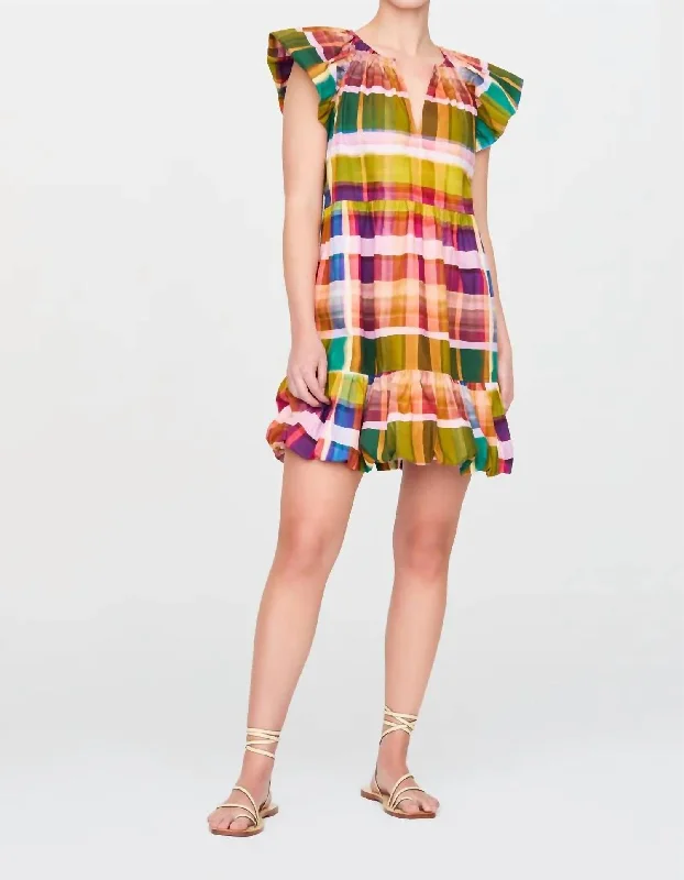 Clover Dress In Madras
