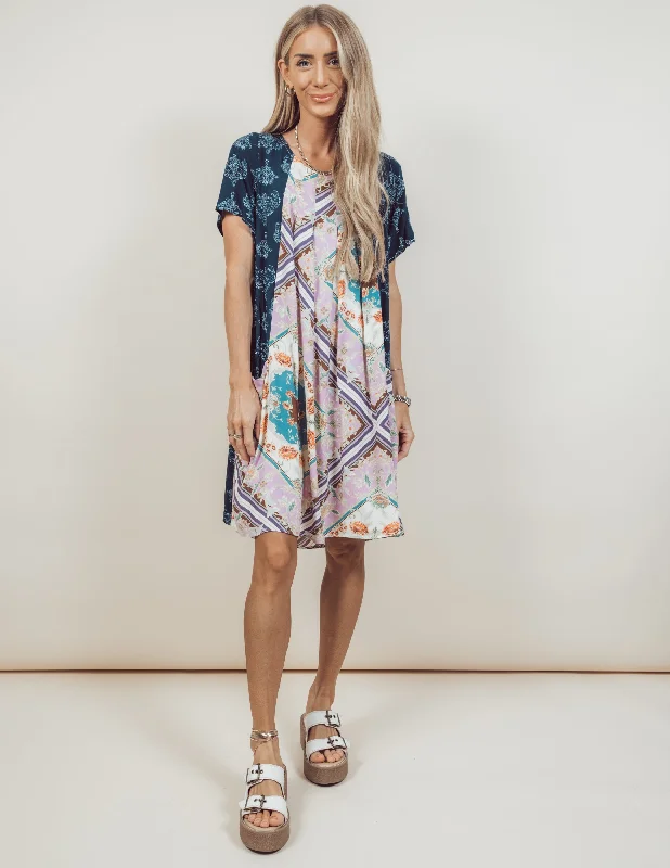Colette Printed Dress