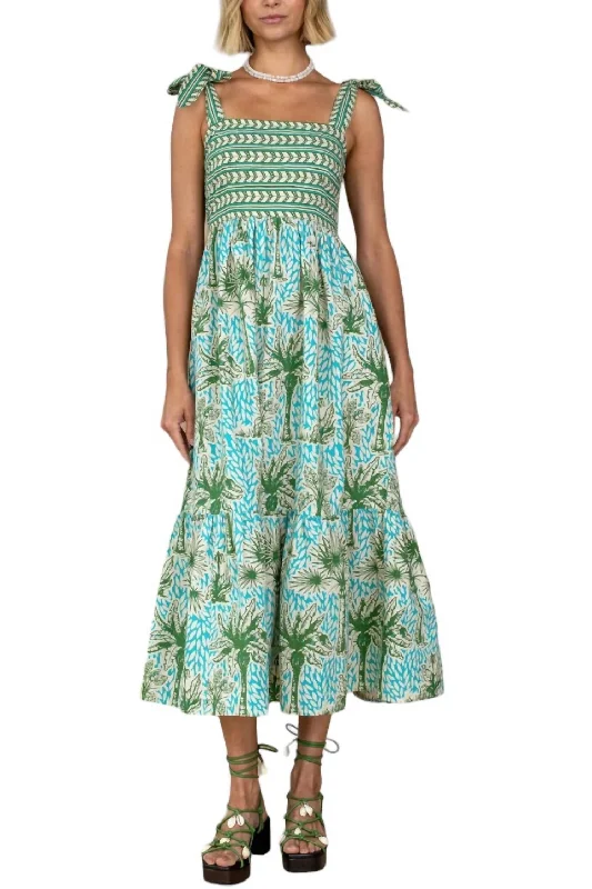 Doe Dress In Island Palm