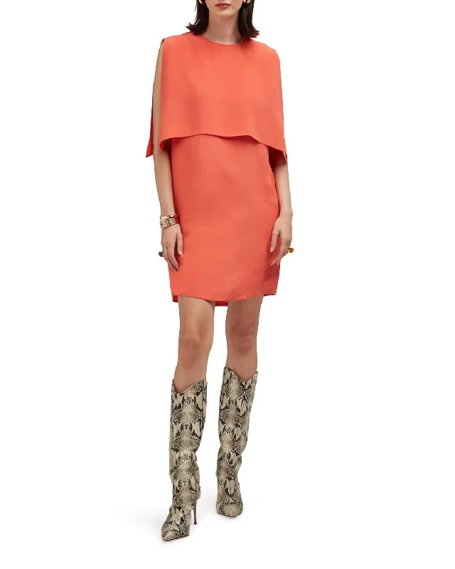 Morgan Dress In Flame
