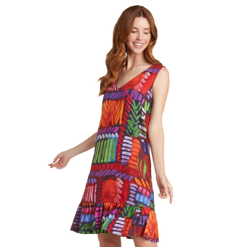 Ruffle Dress - Crossroad