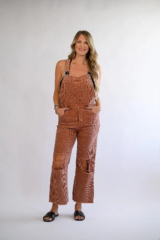 Cody Corduroy Overalls High-Waisted Overalls