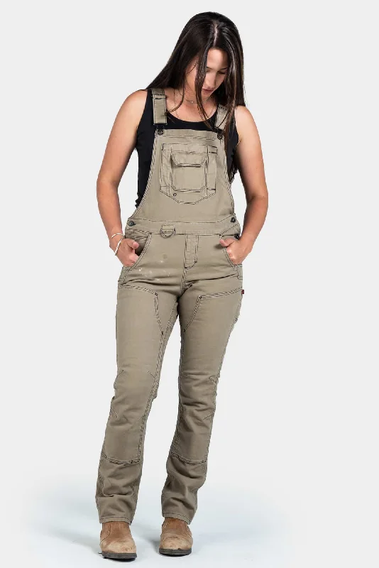 Limited Edition Freshley Overalls in Natural Canvas Oversized Casual Overalls
