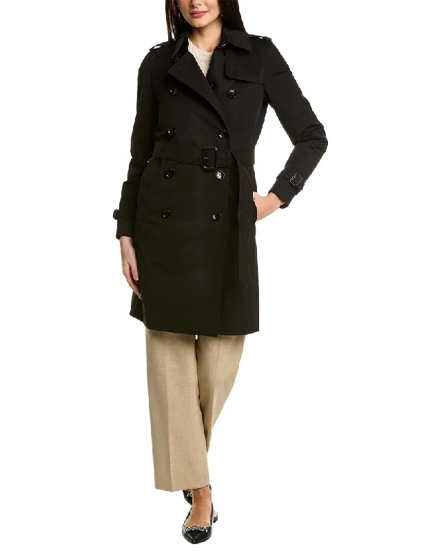 Burberry Trench Coat Chic Wool Blend Trench