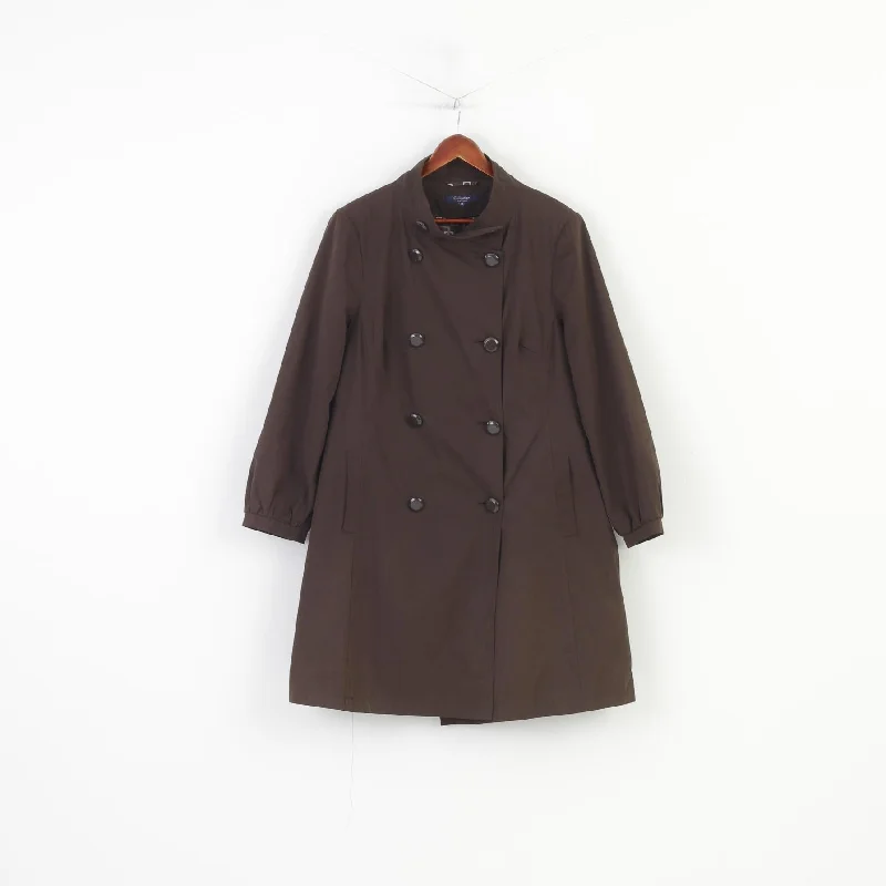Collection Debenhams Women 20 XXL Coat Brown Soft Nylon Double Breasted Trench Vintage Bottoms Top Trendy Double-Breasted Trench Collection Debenhams Women 20 XXL Coat Brown Soft Nylon Double Breasted Trench Vintage Bottoms Top Trendy Double-Breasted Trench