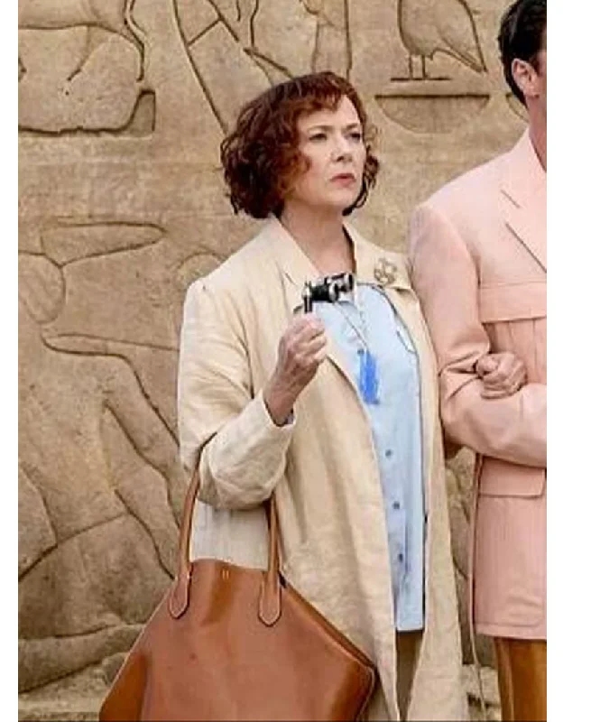 Death on the Nile Euphemia Trench Coat Trendy Wide-Cuff Trench Coat