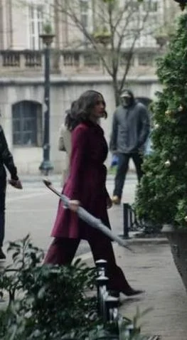 Hawkeye Eleanor Bishop Trench Coat Elegant Fitted Trench Coat