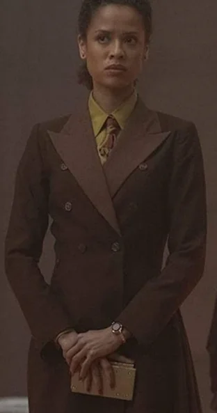 Loki Ravonna Renslayer Trench Coat Warm Plaid Trench Jacket