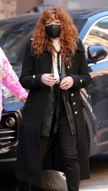 Russian Doll Season 2 Natasha Lyonne Trench Coat Classic Double-Breasted Wool Trench Russian Doll Season 2 Natasha Lyonne Trench Coat Classic Double-Breasted Wool Trench