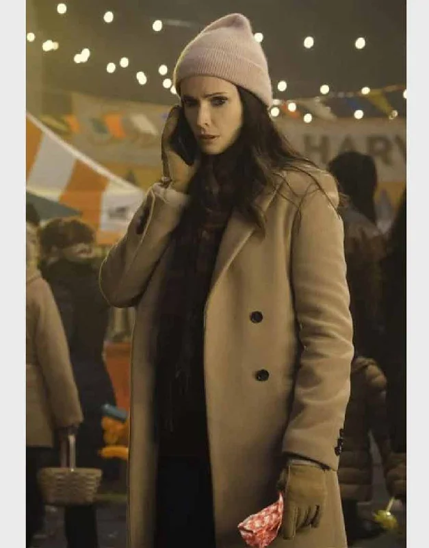 Superman And Lois 2021 Elizabeth Tulloch Trench Coat Elegant Layered Trench Coat