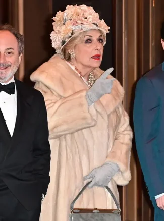The Marvelous Mrs. Maisel S04 Shirley Maisel Fur Trench Coat Classic Wool Trench Jacket The Marvelous Mrs. Maisel S04 Shirley Maisel Fur Trench Coat Classic Wool Trench Jacket