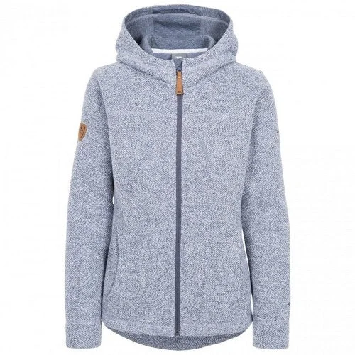 Trespass Womens/Ladies Reserve Hooded Fleece Hoodie with Reflective Safety Nightwear Trespass Womens/Ladies Reserve Hooded Fleece Hoodie with Reflective Safety Nightwear