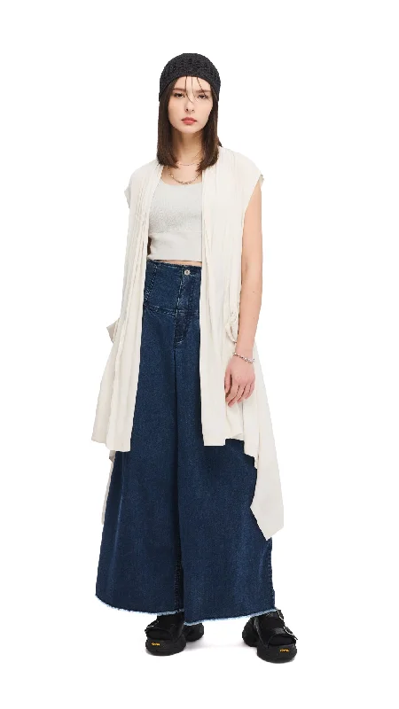 Asymmetric Waistcoat Trendy Quilted Waistcoat Jacket