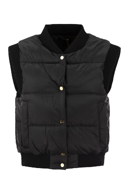 ASOFT - Drip-proof technical canvas waistcoat Fashionable Quilted Waistcoat