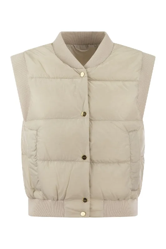 ASOFT - Drip-proof technical canvas waistcoat Elegant Woolen Waistcoat