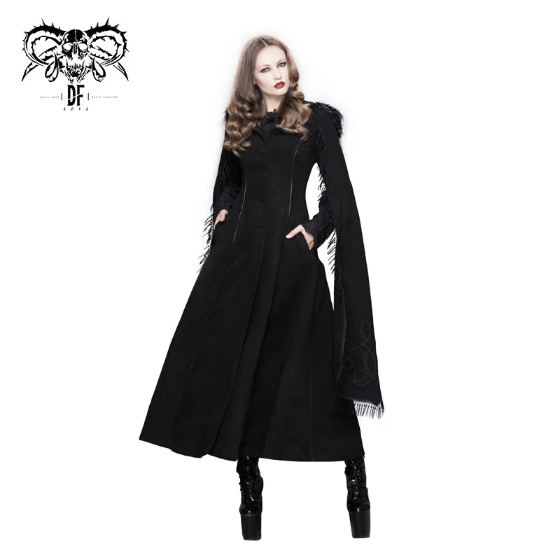 CT02401 hand-embroidered shawl black double-sided tweed women coat Warm Cashmere Shawl Cape CT02401 hand-embroidered shawl black double-sided tweed women coat Warm Cashmere Shawl Cape