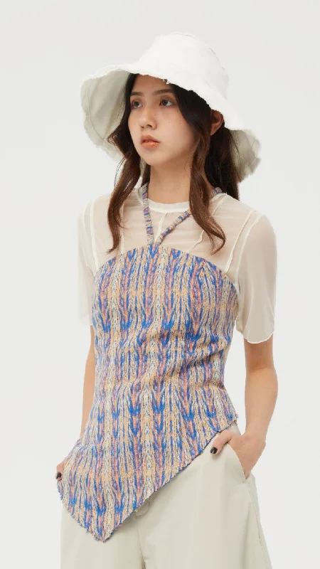 Handkerchief Waistcoat Cozy Faux Fur Waistcoat