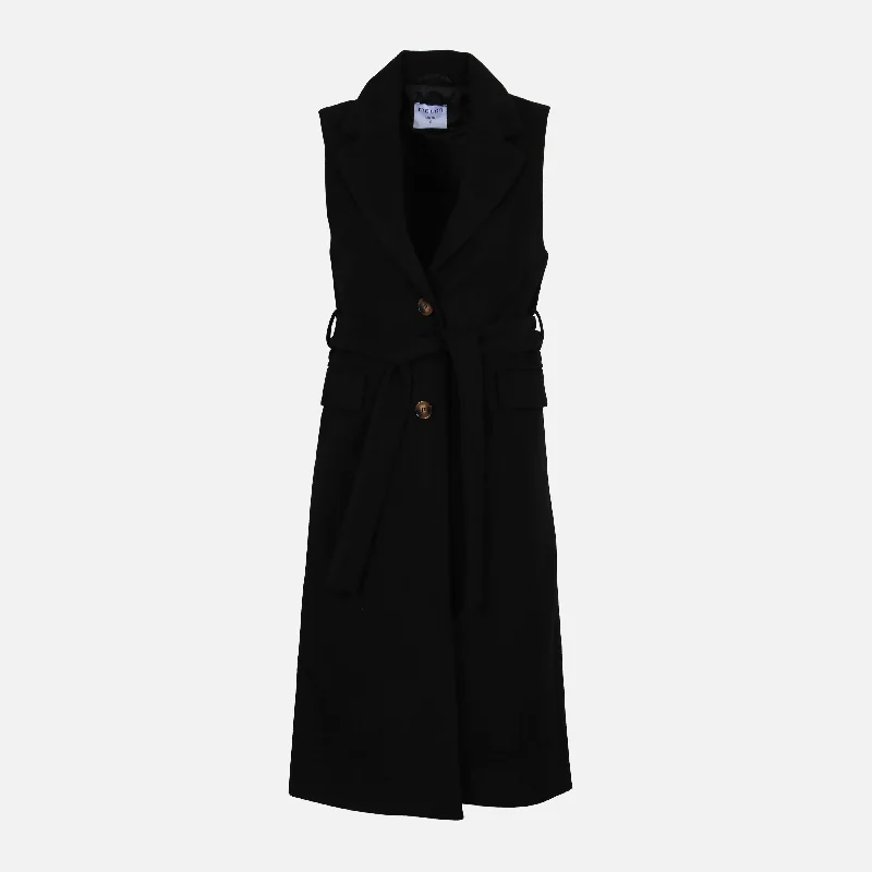 LADIES WOOLEN LONG WAISTCOAT Elegant Cashmere Waistcoat Vest
