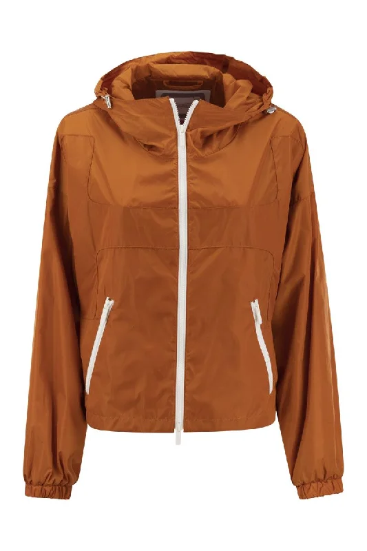 Short hooded windbreaker Graphic Hoodie Design Print