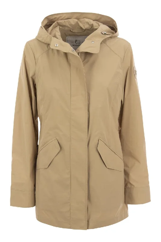 SUMMER - Hooded Parka Hoodie Jacket Zipper Layering
