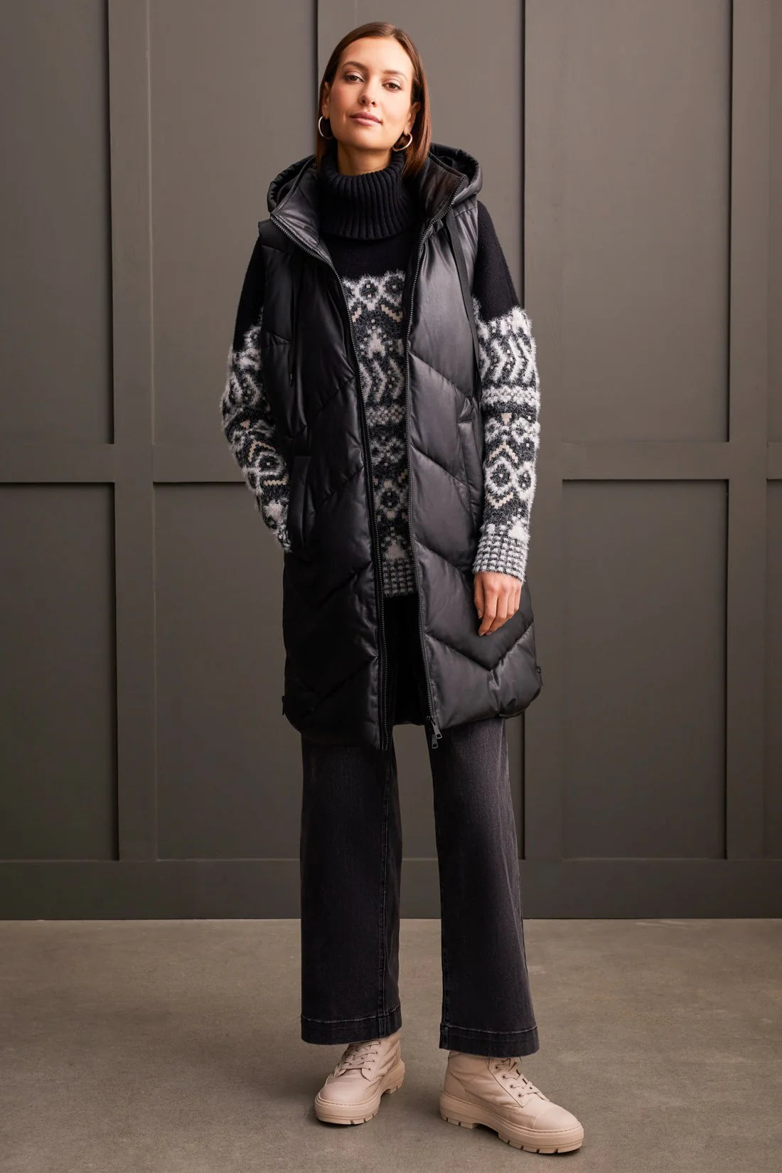 Tribal Puffer Vest Smart Layering Vest