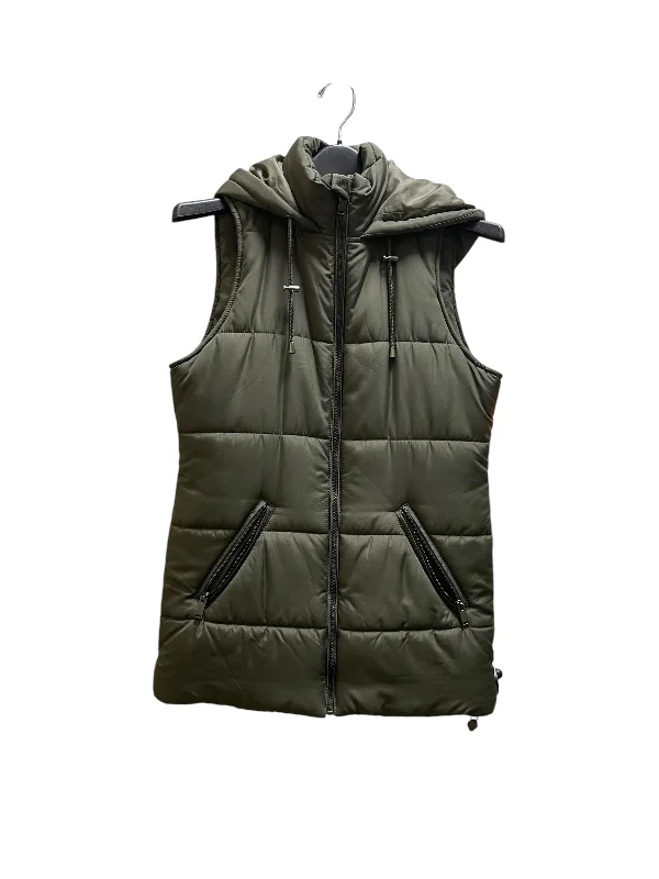 Vest Puffer & Quilted By Altard State In Green, Size: S Fitted Waistcoat Vest