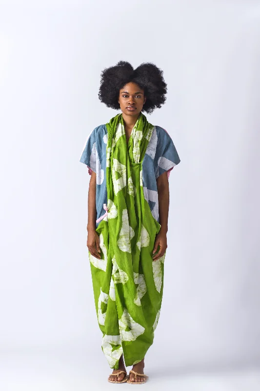 Shawl Kaftan - Multi-colored Classic Cashmere Shawl Scarf