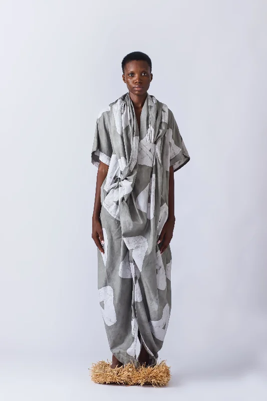 Shawl Kaftan - Classic Fashionable Wool Blend Shawl