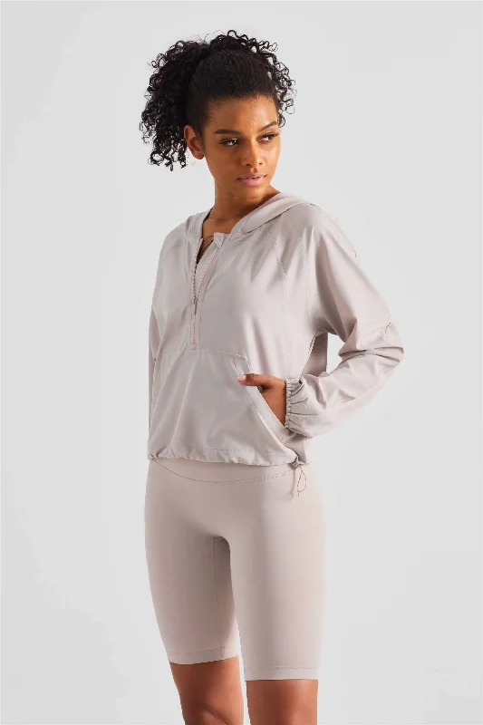 WT1447-SZ Sunblock loose running coat Women's quick drying pocket sports top Long sleeve half zip drawstring fitness wear Bodycon Sheath Shift WT1447-SZ Sunblock loose running coat Women's quick drying pocket sports top Long sleeve half zip drawstring fitness wear Bodycon Sheath Shift
