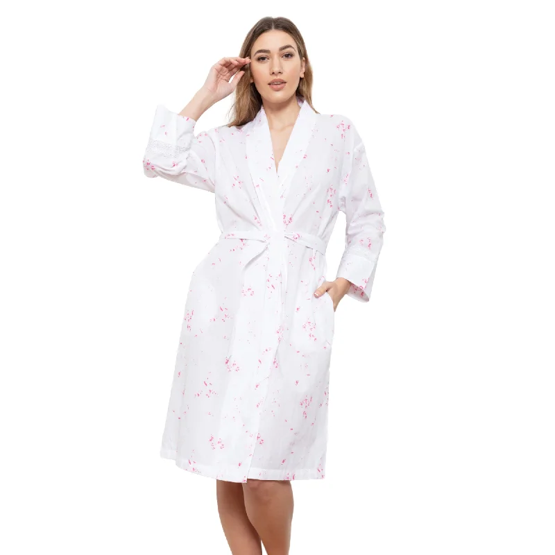 Cottonreal Women's Yanira White/Pale Pink Grace Shawl Robe Stylish Cashmere Shawl Cape Cottonreal Women's Yanira White/Pale Pink Grace Shawl Robe Stylish Cashmere Shawl Cape
