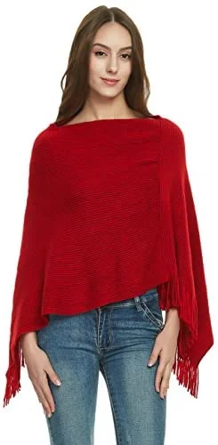 Women's Soft Knit Poncho Sweater Elegant Fringe Cape Shawl in Multi-Way Neck Style Elegant Velvet Shawl Wrap Women's Soft Knit Poncho Sweater Elegant Fringe Cape Shawl in Multi-Way Neck Style Elegant Velvet Shawl Wrap