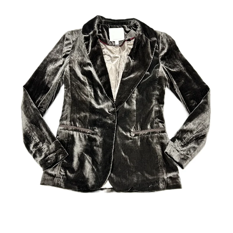 Blazer By Anthropologie In Taupe, Size: Xs Women's Travel Jacket