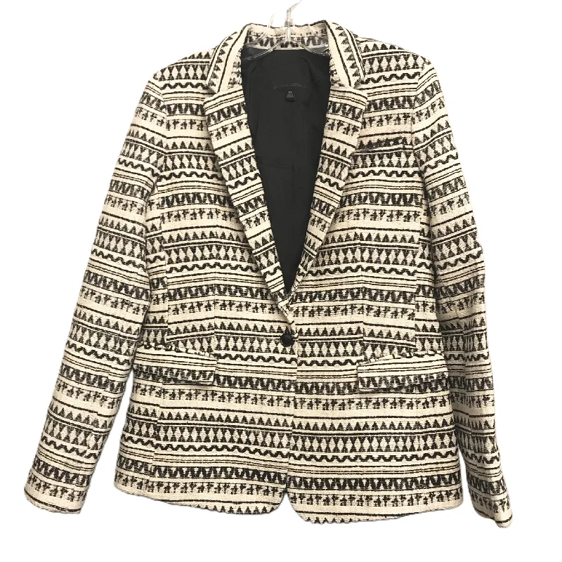 Blazer By Banana Republic In Black & White, Size: M Women's Premium Blazer