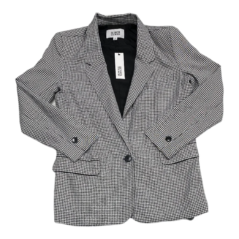 Blazer By Bb Dakota In Black & White, Size: S Women's Navy Jacket