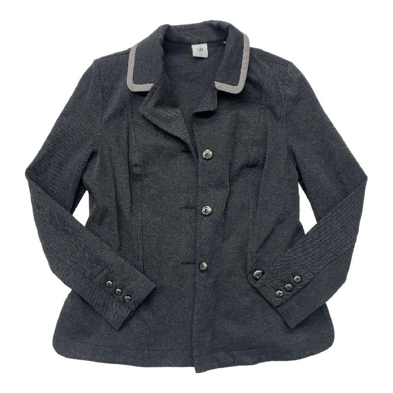Blazer By Cabi In Grey, Size: L Women's Patchwork Suit