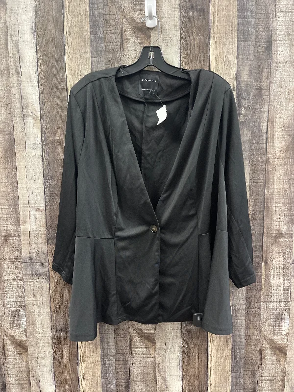 Blazer By Cme In Black, Size: 3x Women's Classic Blazer