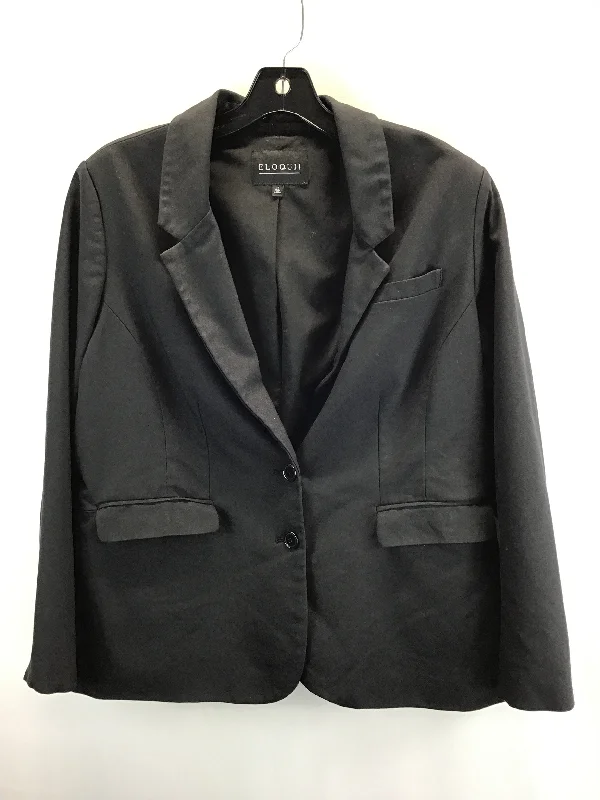 Blazer By Eloquii In Black, Size: 14 Women's Professional Jacket