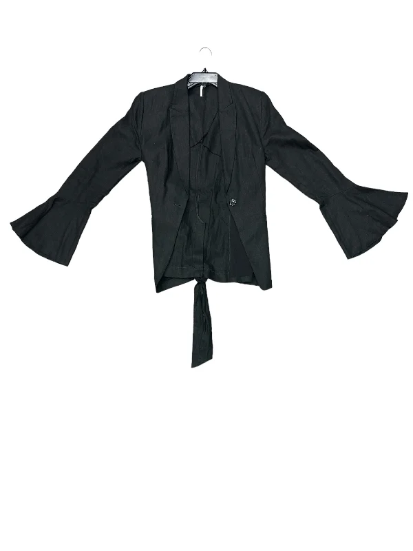 Blazer By Free People In Black, Size: M Women's Fashion Blazer