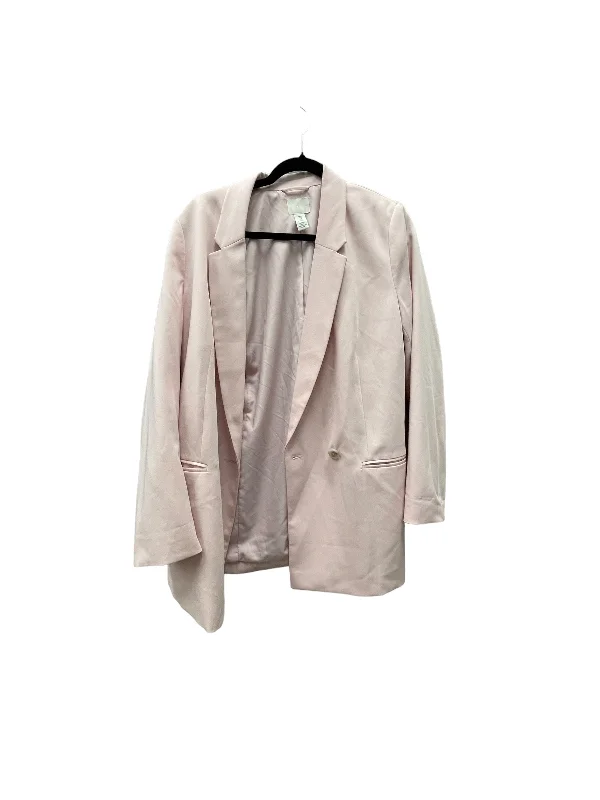 Blazer By H&m In Pink, Size: M Women's Custom Suit