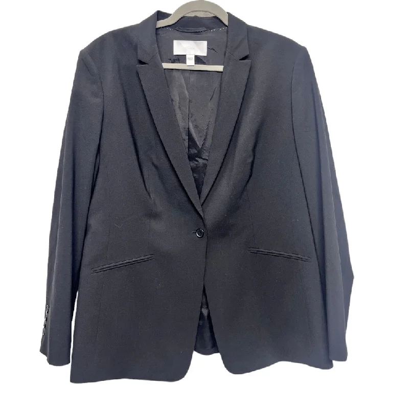 Blazer By Hugo Boss In Black, Size: 14 Women's Vacation Suit