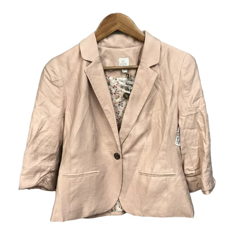 Blazer By Lc Lauren Conrad In Pink, Size: S Women's Trendy Blazer