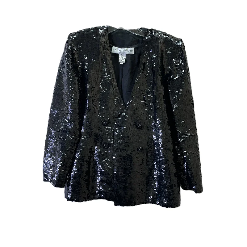 Blazer By Lillie Rubin  In Black, Size: S Slimming Women's Blazer