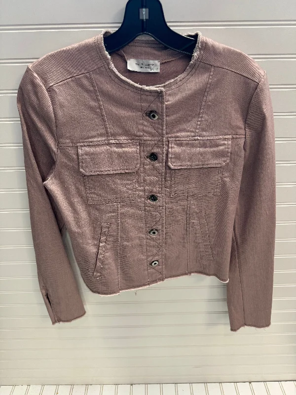 Blazer By Lola & Sophie  In Mauve, Size: S Women's Custom Suit
