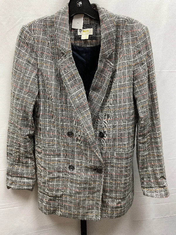 Blazer By Maeve In Plaid Pattern, Size: Xs Women's Fashion Blazer