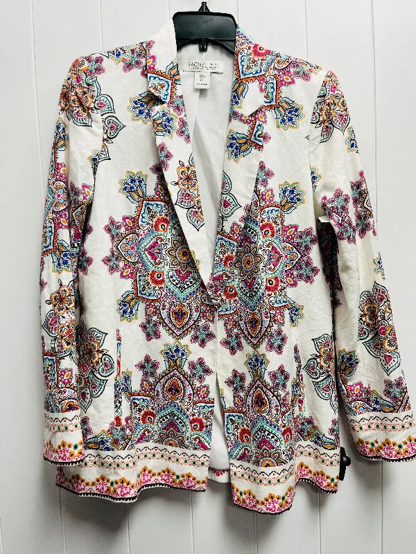 Blazer By Rachel Zoe In Pink & White, Size: S Women's High-End Blazer