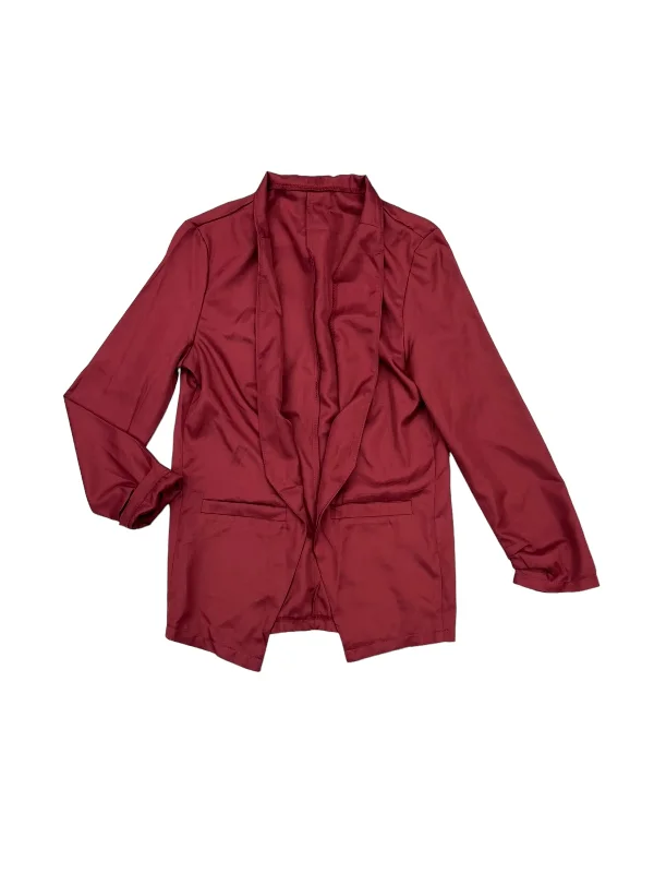 Blazer By Shein In Red, Size: S Summer Women's Jacket