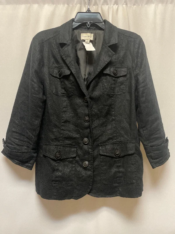 Blazer By Studio Works In Black, Size: M Women's Premium Blazer