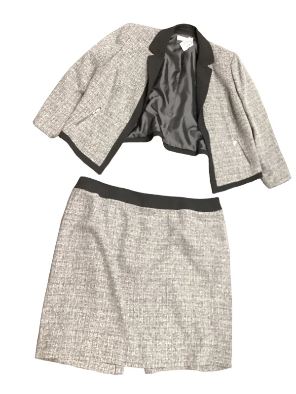 Blazer By Tahari By Arthur Levine In Black & White, Size: 22 Women's Simple Jacket